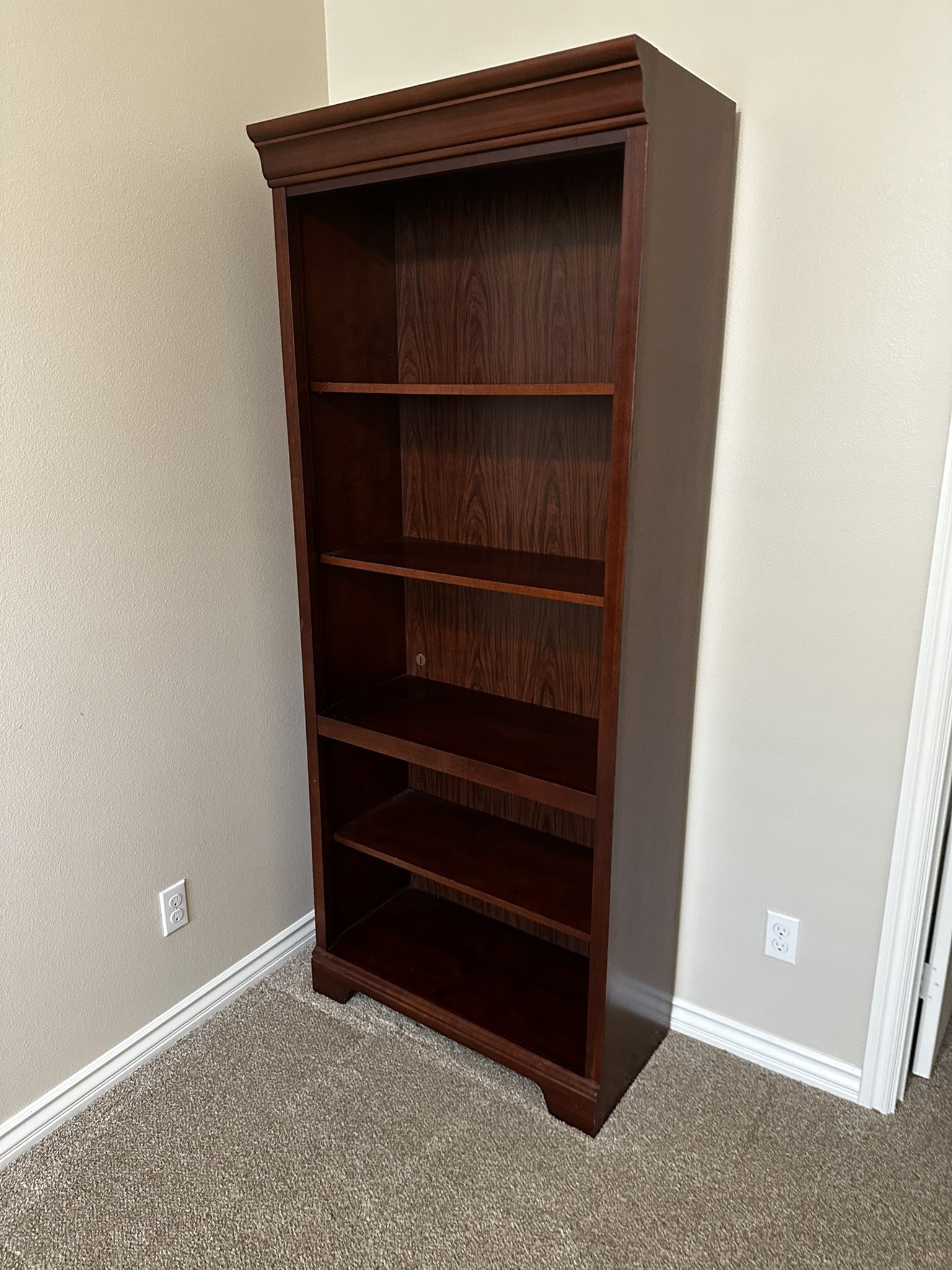 Hooker Solid Cherry Bookcase