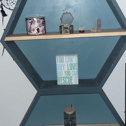 Hexagon Shelves (Handmade)