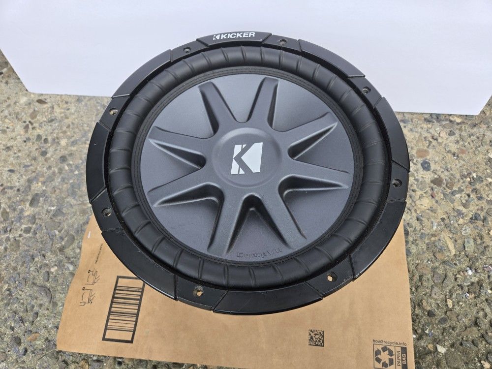 Kicker Cvr Compvr Subwoofer 12 Bocina Kicker