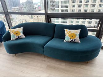 Modern Art Deco Couch