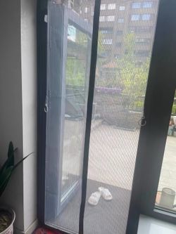 Heavy Duty Door Screen Magnetic Closure