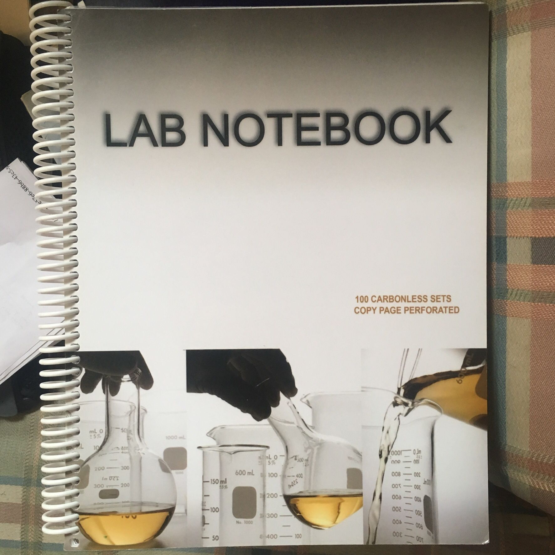 Carbon Paper Lab Notebook (Barbakam)