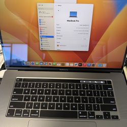 2019 MacBook Pro 1TB With 32GB RAM