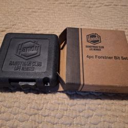 Handyman Club Life Member 4 Pcs Forstner Bit Set