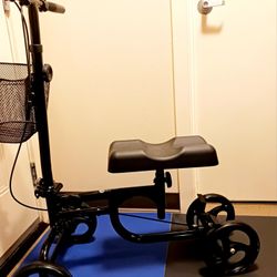 Body Med Knee Bike With Oversized Basket Dual Locking Brake Memory Foam Seating And More New!