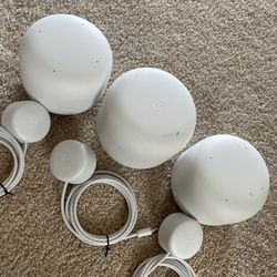 Google Nest WiFi 3 Pack, 1 Router ,2 Extender 
