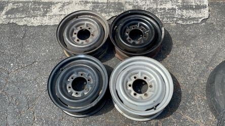 Toyota T100 Stock 15-inch Steel Wheels 6x5.5 inch-