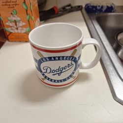 Los Angeles Dodgers Official Coffee Cup Vintage 