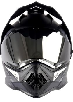 Orthrus DOT Certified Dual Sport Motorcycle Helmet – MultiCam Design, UV Visor, Ventilation, Removable Liner