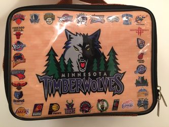 Minnesota Timverwolves 2004 Travel Pouch/Bag (10.5x6”)- Ultra rare!!