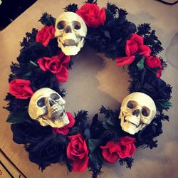Halloween wreath