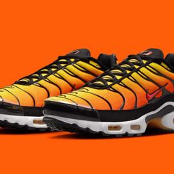 NEW 2024 MEN NIKE AIR MAX TUNED PLUS "ALL DAY" SUNSET PULSE [HF3837-600] 9.5 US