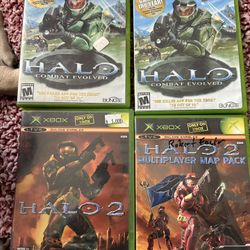 Halo, Halo 2, Halo 2 Multiplayer Maps, Halo 2 Collectors edition Xbox