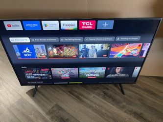TCL 50” Android Smart TV 4K UHD With New Remote Control $140 Firm on Price