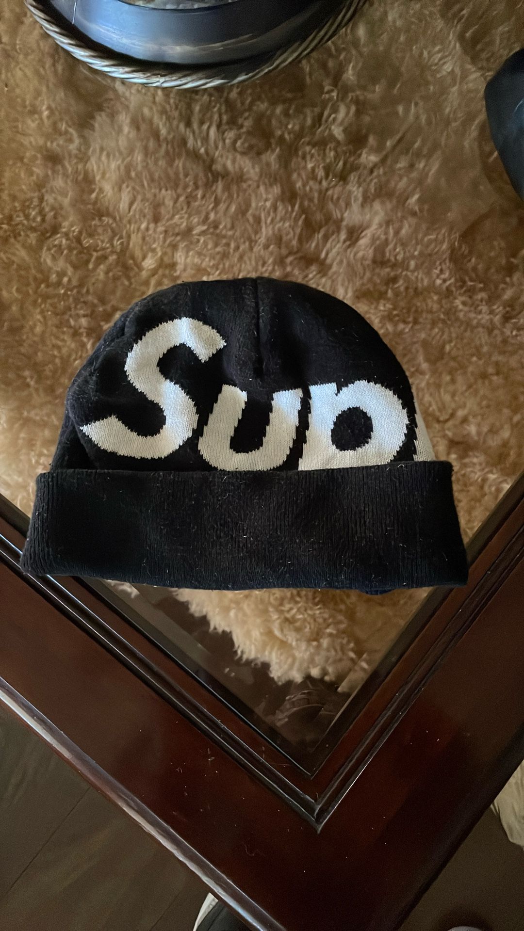Supreme Big Letter beanie
