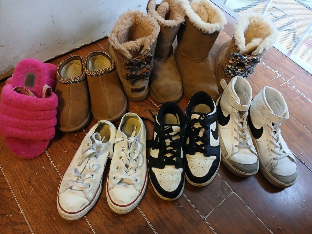 Lote de zapatos UGG Nike Converse
