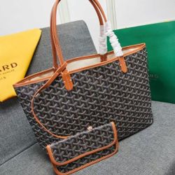 High Quality Designer Goyad Tote Commuter Bag Mommy Bag Large Size