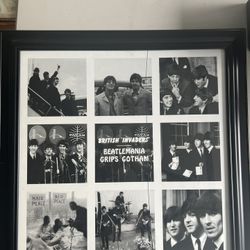 Beatles Beatlemania Framed art 