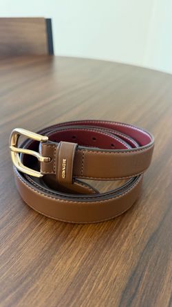 Coach belt