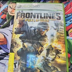 Frontlines Fuel Of War Xbox 360 (Read Description)
