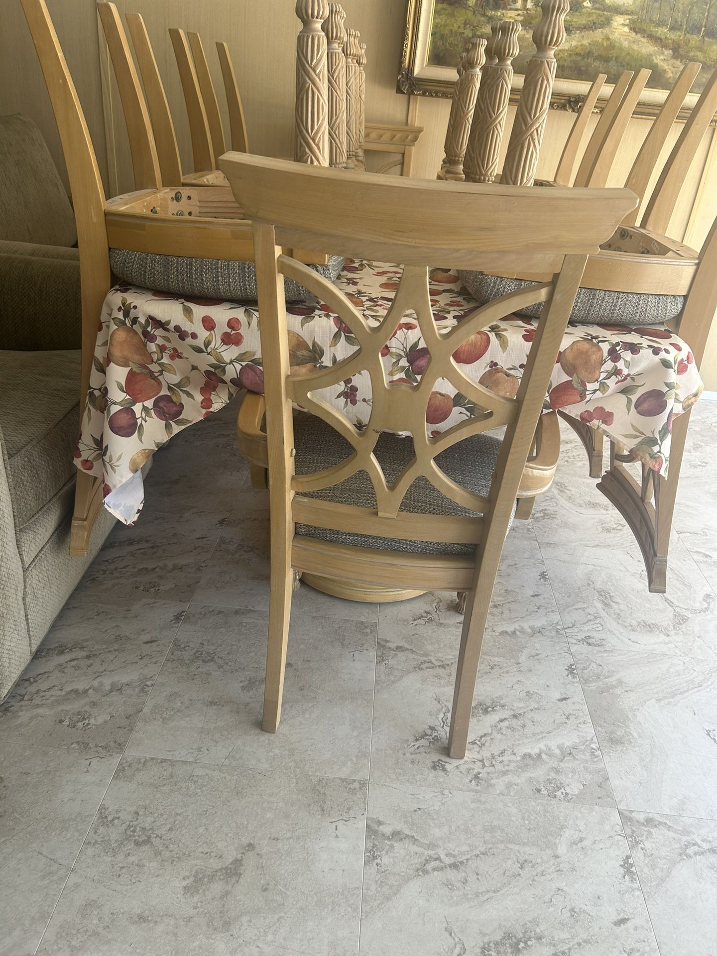 10 Chairs Dining Set 