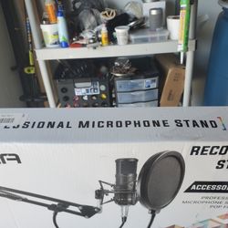 PROFESSIONAL MICROPHONE STAND POP FILTER