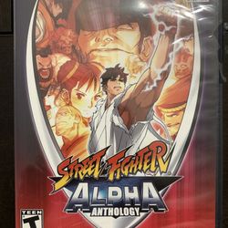 Street Fighter Alpha Anthology PlayStation 2 PS2 New