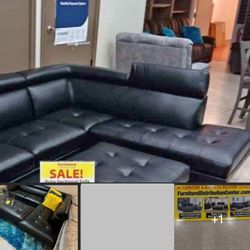 SECTIONAL AND OTTOMAN! WOW! WE SELL FOR LESS! BEST DEALS EVER!\ 
