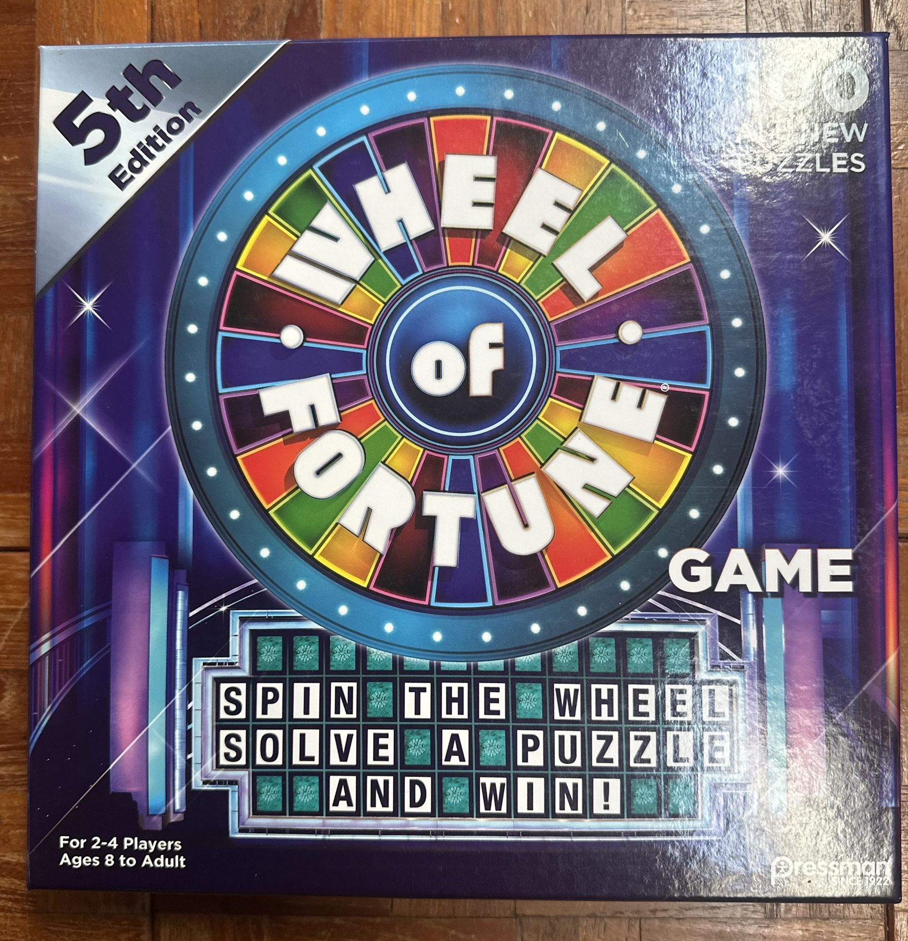 Wheel of Fortune Board Game 