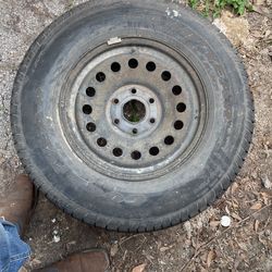 Rim And Tire P265/70R17