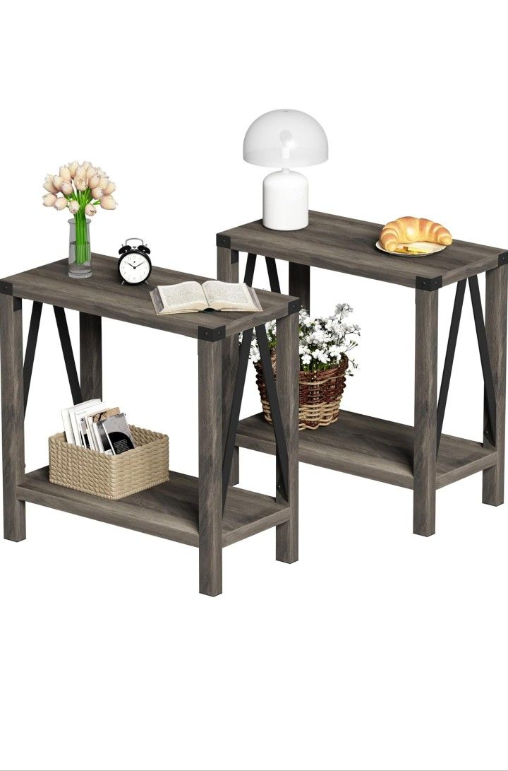 ChooChoo Farmhouse End Table