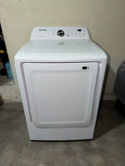 Samsung Gas Front-Load Dryer White