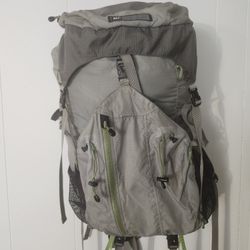 REI Flash 50 Backpack Grey and Green Large
