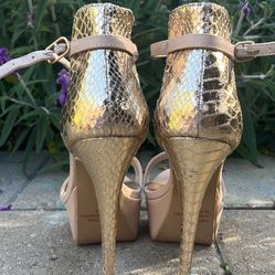 Platform high Heel. Never Worn. 
