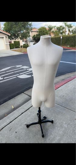 Male Dress Form Mannequin with Stand