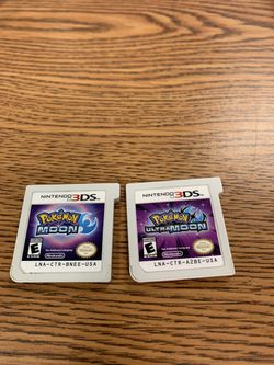 Pokémon moon & ultra moon Nintendo 2ds 3ds