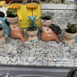 Mermaid Planters 