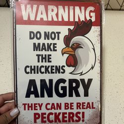 Chicken Sign 