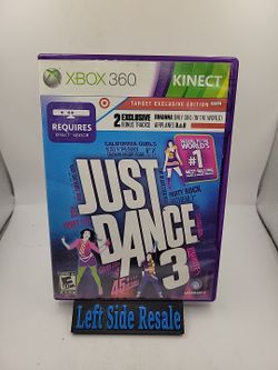 Just Dance 3 ( Microsoft Xbox 360 , 2011 ) - CIB - Target Exclusive Edition -