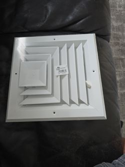 AC vent 8x8 register 3 way open close lever