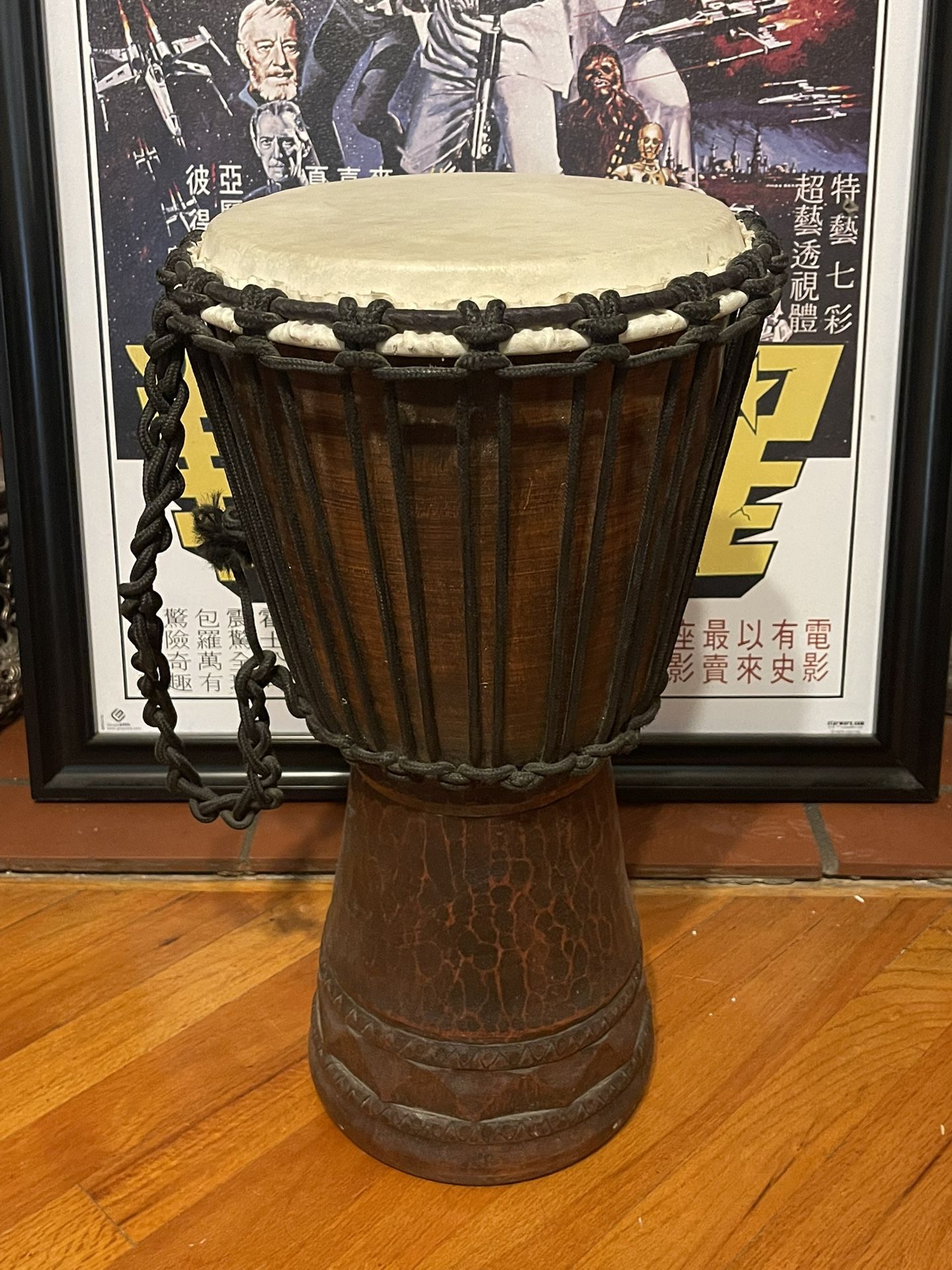Authentic Rope Tuned Djembe