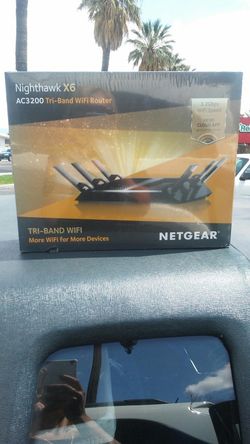 Brand new wifi router nighthawk x6 3200