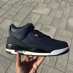 Air Jordan 3 “Levi’s Indigo” Size 10.5 & 12 $380