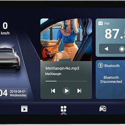 1+32G Android 14 Double Din Car Stereo 9 Inch Touchscreen