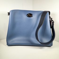 ✨ Coach Leather Willow Crossbody | Full Grain Luxury Handbag ✨