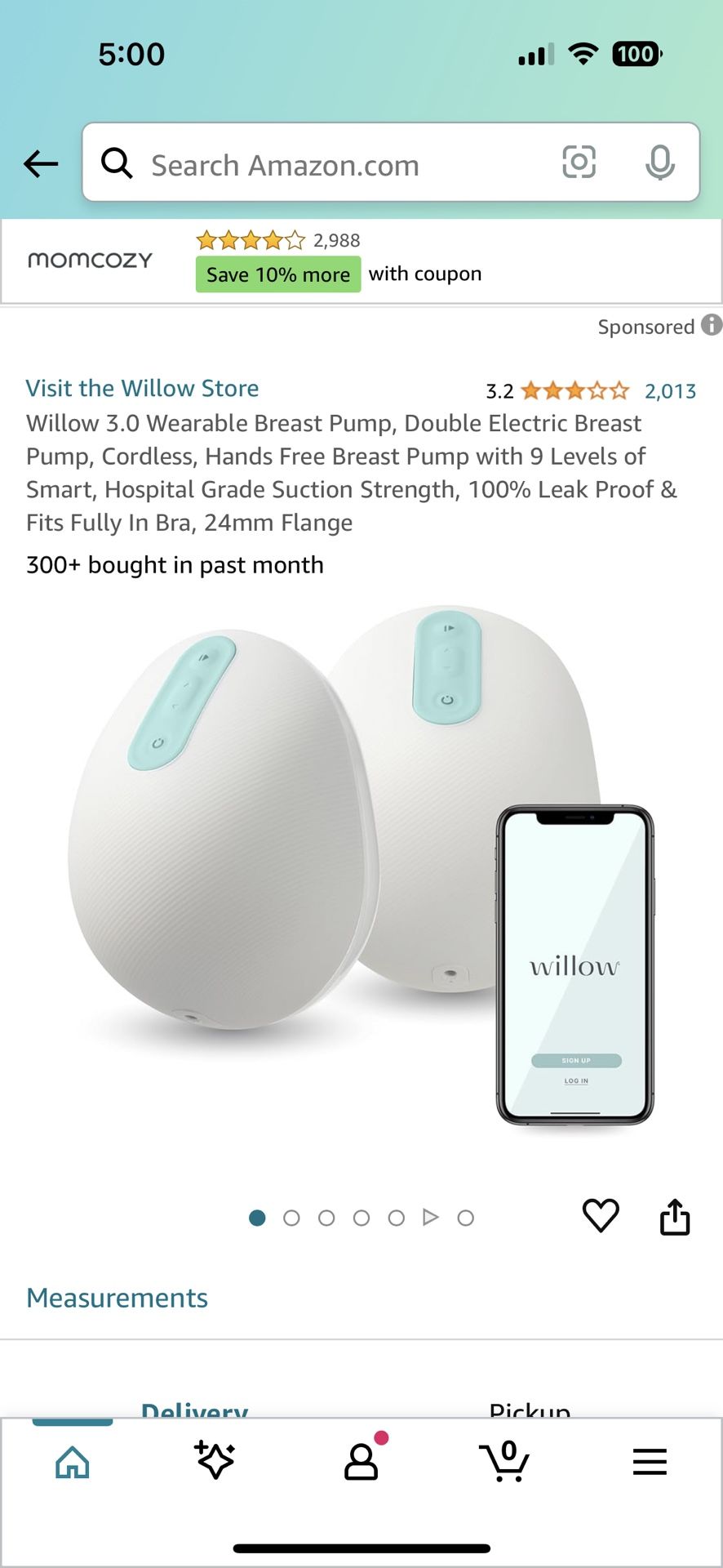 Willow 3.0 Breast Pump