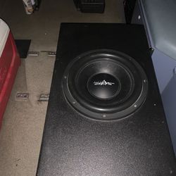 Skar Ddx 12” Sub In Large Ported Box