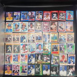 54 baseball trading cards set