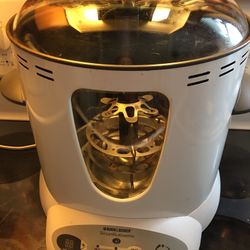 Black And Decker Rotisserie BBQ Indoor Electric Great Condition 