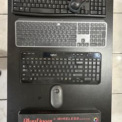 Wireless keyboards and mice (not free, see description for prices).